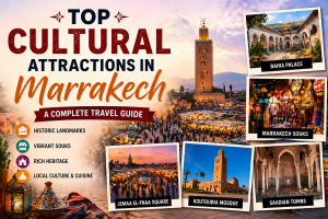  Cultural landmarks and historic sites in Marrakech