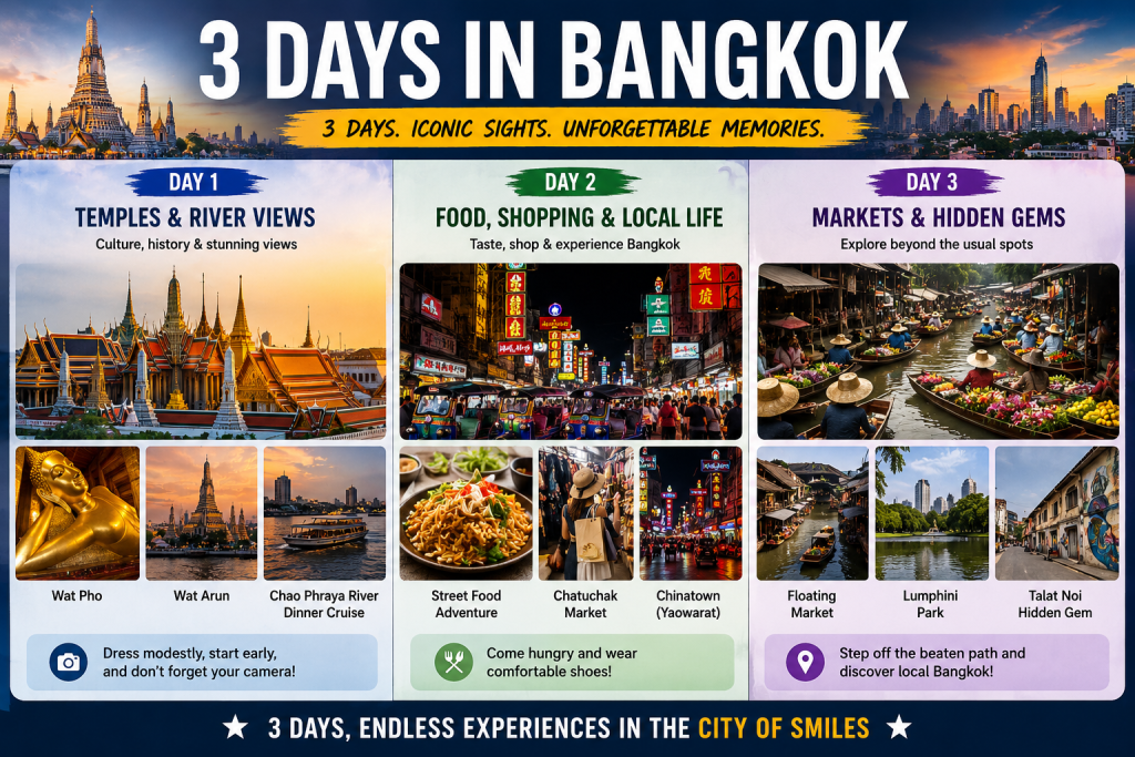 Image showing Bangkok Itinerary planning